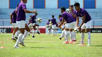 PSM saat latihan. (Bola.com/Abdi Satria)