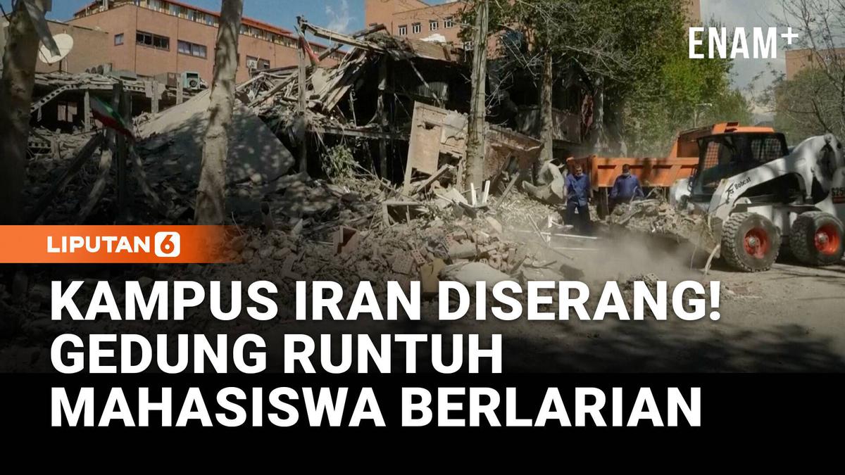 Universitas Elit Iran Dihantam Rudal, Bangunan Hancur