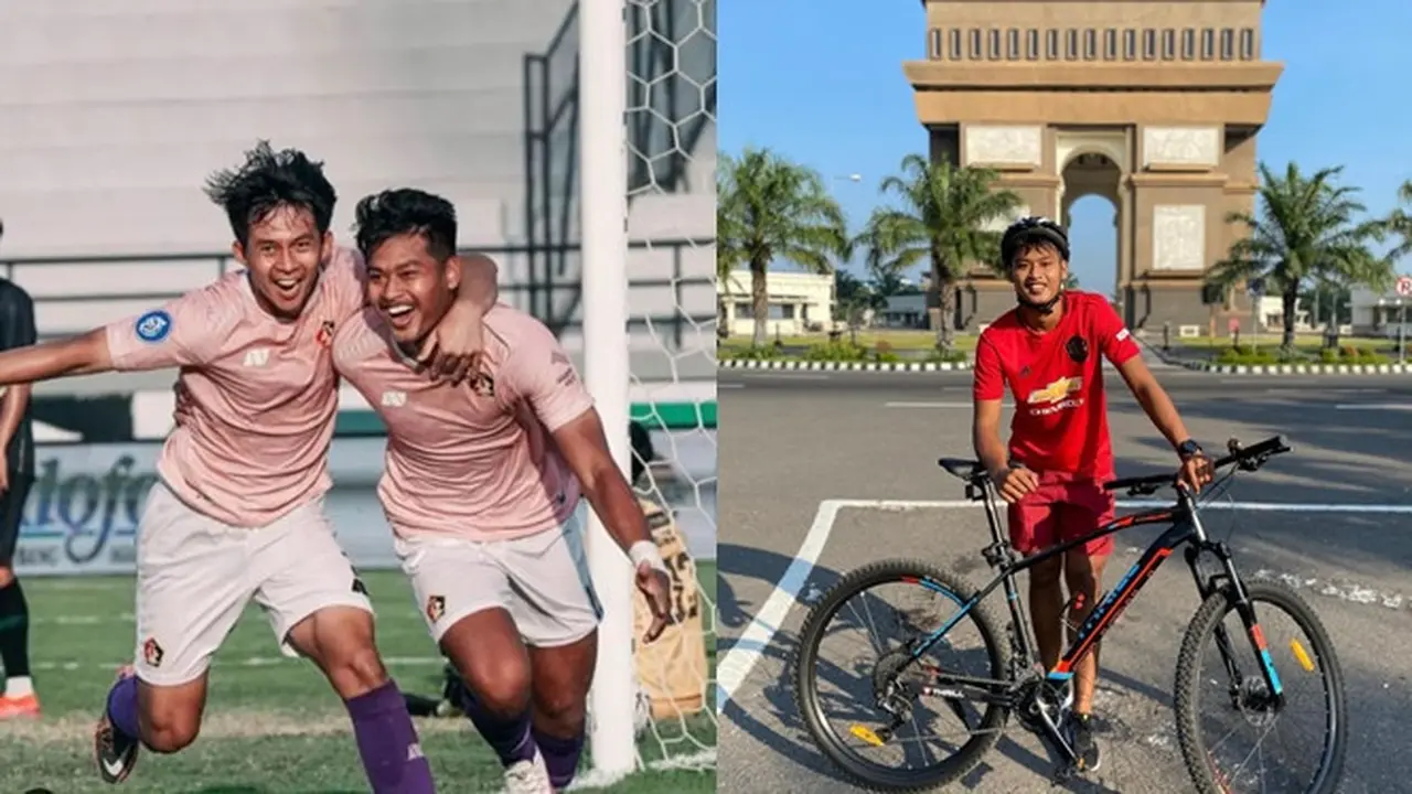 Kembali Gacor, Ini 5 Potret di Luar Lapangan Septian Bagaskara Striker Persik