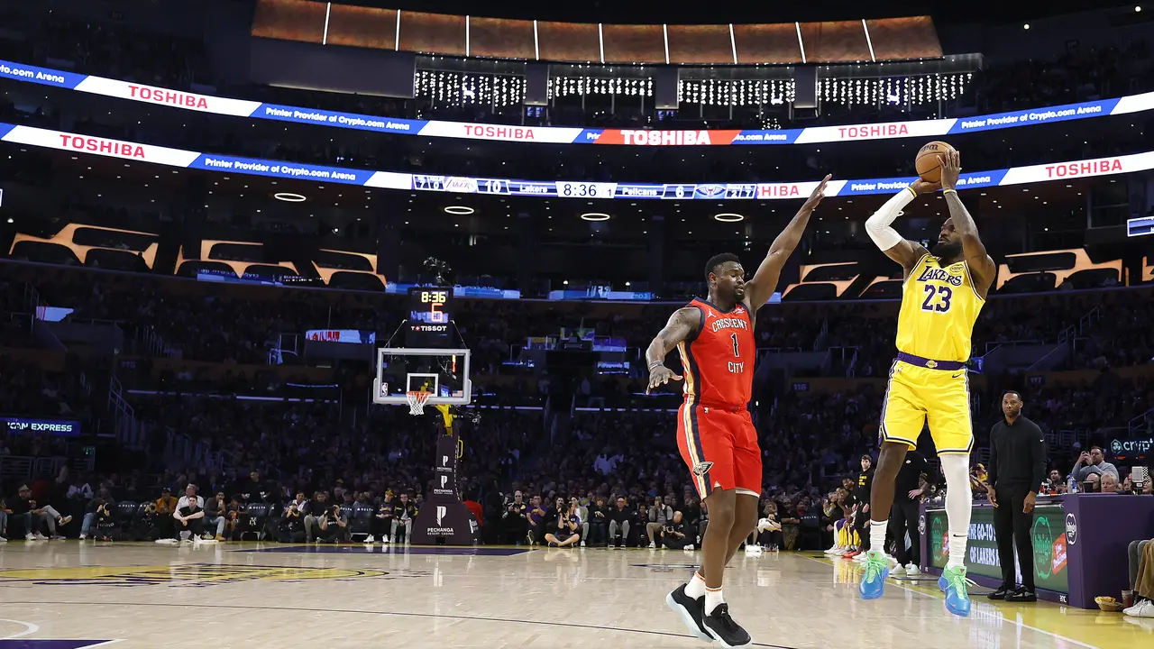 LeBron James mencetak poin ke-50.000 di NBA