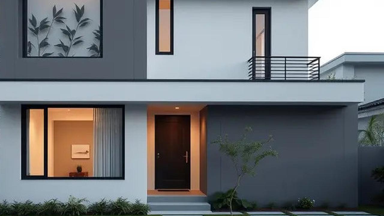 Desain Rumah Minimalis 2 Lantai Paling Favorit 2025