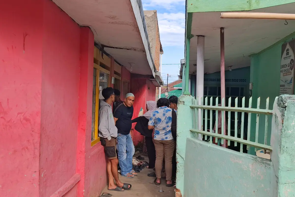 Lokasi kejadian pembunuhan seorang janda di Bandar Lampung (Liputan6.com/Ardi Munthe)