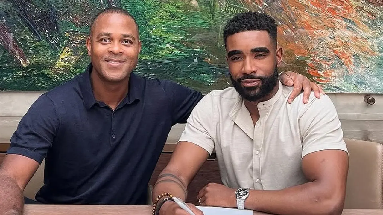 Patrick Kluivert dan Quentin Jakoba (c) Instagram @qjakoba