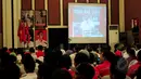 Suasana kongres ke-8 PRD yang berlangsung secara terbuka di Hotel Acacia, Jakarta, Selasa (24/3/2015). Pada kongres kali ini, PRD akan berjuang untuk menjadi salah satu kontestan dalam Pemilu 2019 nanti.(Liputan6.com/Yoppy Renato)