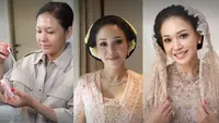 8 Potret Maia Estianty Sebelum dan Sesudah Make Up di Acara Pengajian dan Siraman El Rumi