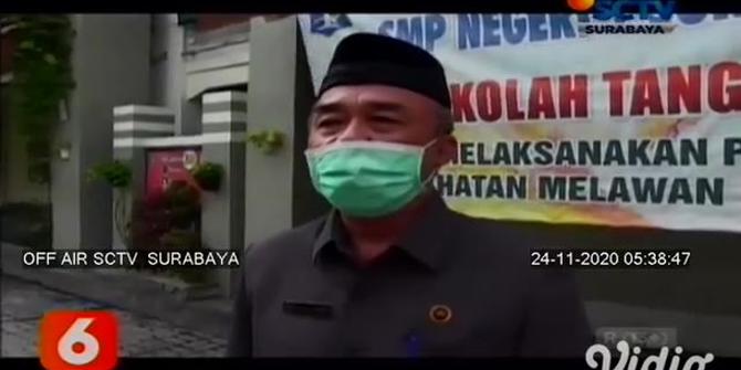 VIDEO: Guru SD dan SMP di Surabaya Mulai Mengajar Daring dari Sekolah