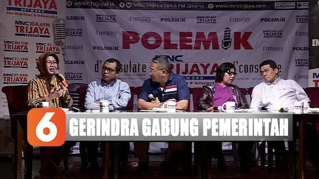 Menurut Riza, Gerindra akan membantu pemerintah dalam menjalankan pemerintahan.