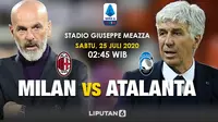 AC Milan vs Atalanta (Triyasni/Liputan6.com)