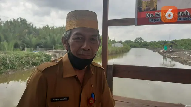 Kepala DKP Kutai Kartanegara Dadang Supriatman
