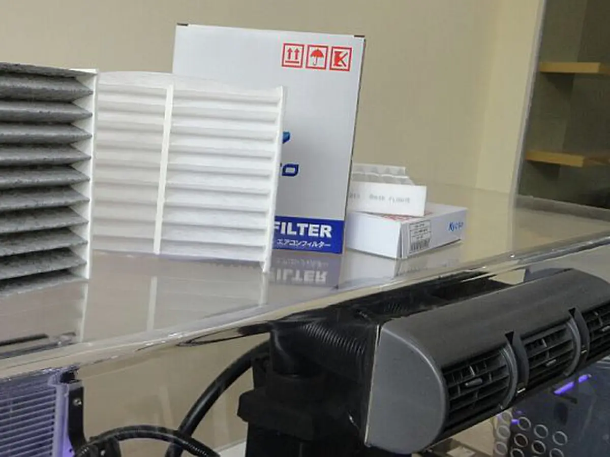 Filter ac carbon top