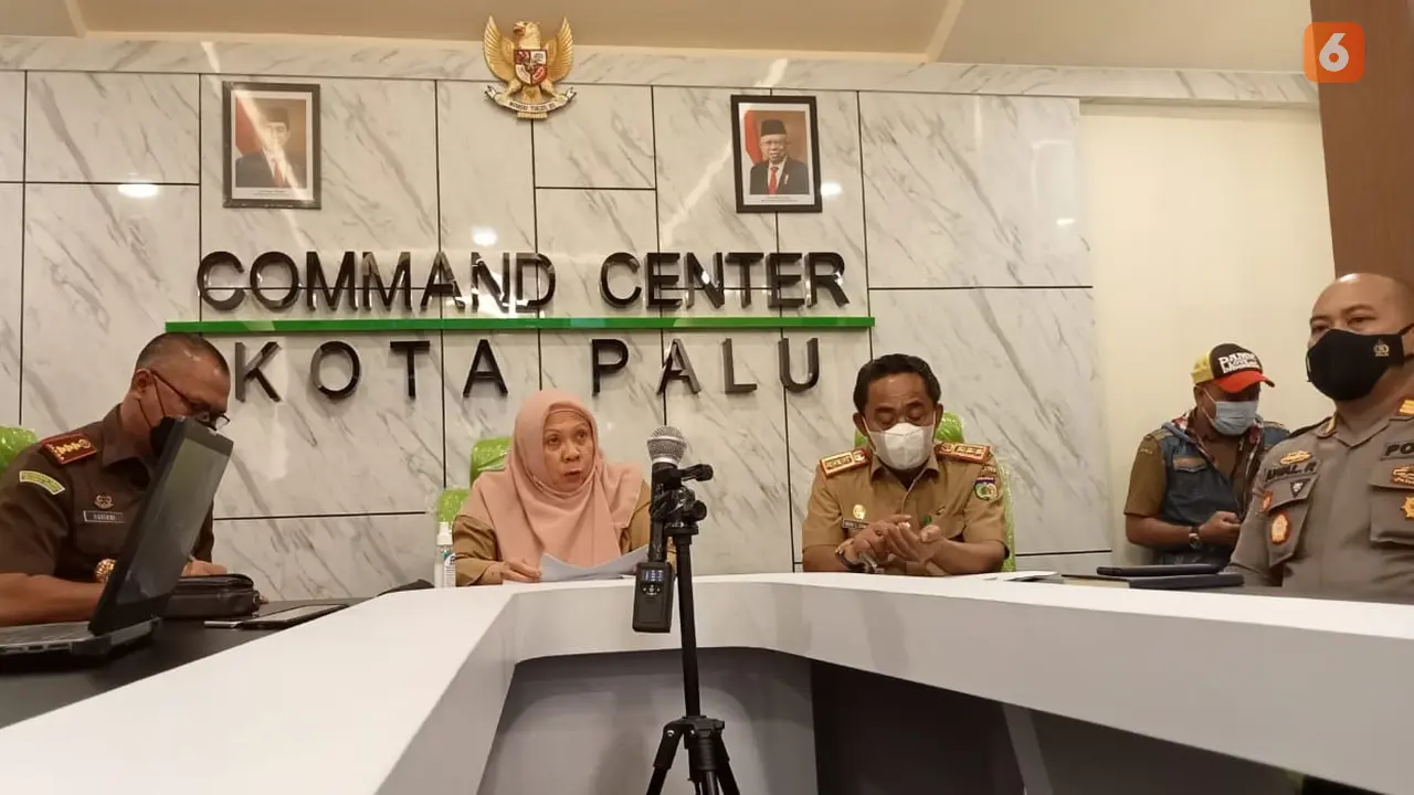 Rapat koordinasi Pemkot Palu bersama Forkompinda