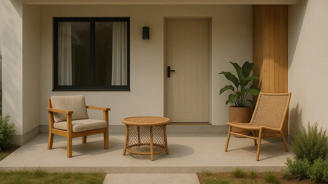 Model Teras Depan Rumah yang Hemat Biaya