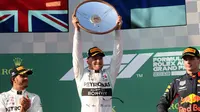 Valtteri Bottas memenangi seri perdana F1 2019 yang berlangsung di Melbourne, Australia. (AFP/Asanka Brendon Ratnayake)