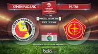 Semen Padang Vs PS TNI (bola.com/Adreanus Titus)