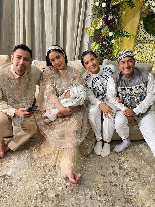 7 Momen Syukuran Akikah Anak Kedua Raffi Ahmad dan Nagita Slavina