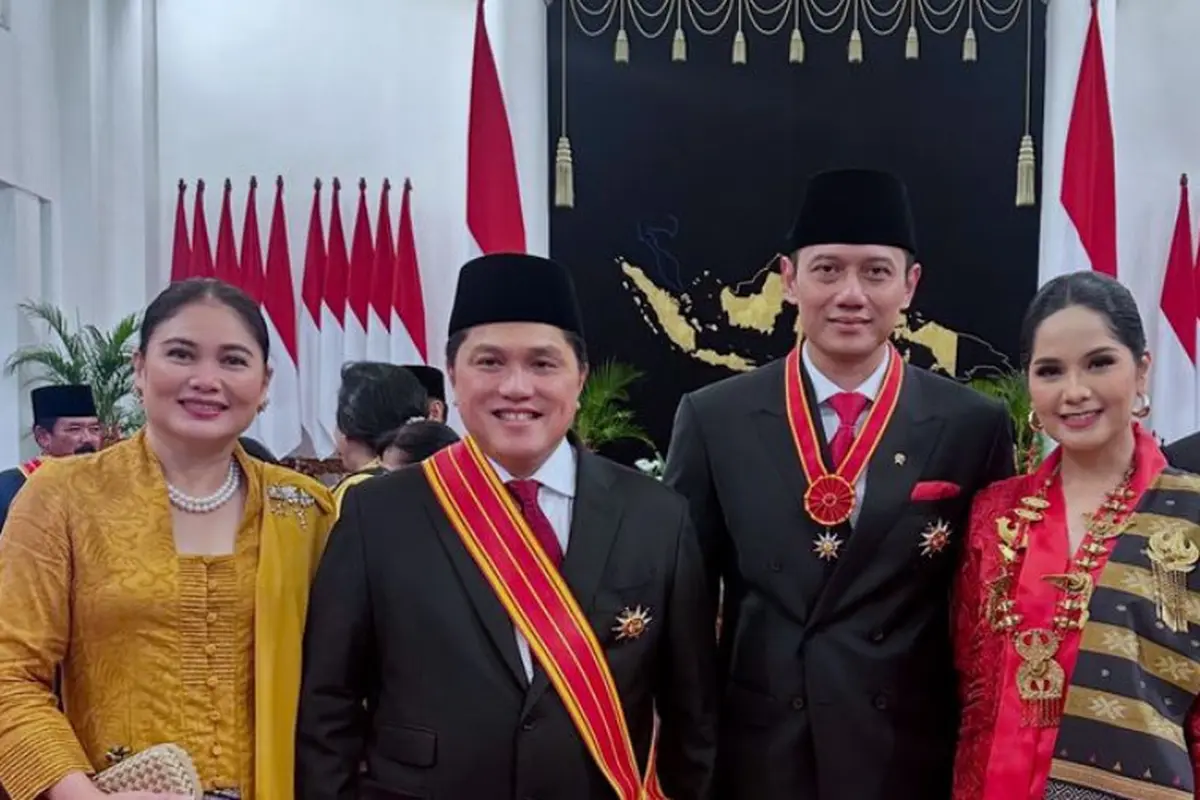 Annisa Pohan Istri AHY dengan Elizabeth Tjandra Istri Erick Thohir