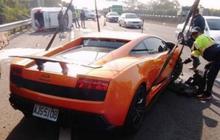 Apes, Lamborghini Gallardo hasil pinjam teman ini malah kecelakaan