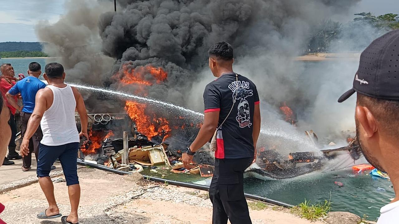 Polda Malut Selidiki Penyebab Speedboat Cagub Benny Loas Meledak hingga Tewaskan 6 Orang