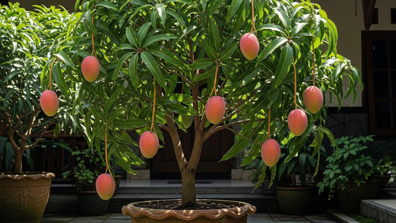 7 Cara Membuat Pohon Mangga Mini dalam Pot yang Cepat Berbuah Lebat, Bisa Panen Meski di Lahan Sempit