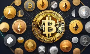 Ilustrasi Kripto. (Foto By AI)