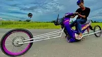 10 Modifikasi Motor Balap Ini Nyeleneh Banget, Pembalap Tepuk Jidat (sumber: Twitter/melihatlihat)