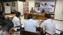 Suasana diskusi tentang ujaran kebencian di media sosial, Jakarta, Rabu (4/11/2015). Surat edaran Kapolri ini dianggap sebagai ancaman bagi masyarakat untuk membatasi kebebasan berekspresi dan berdemokrasi (Liputan6.com/Faizal Fanani)
