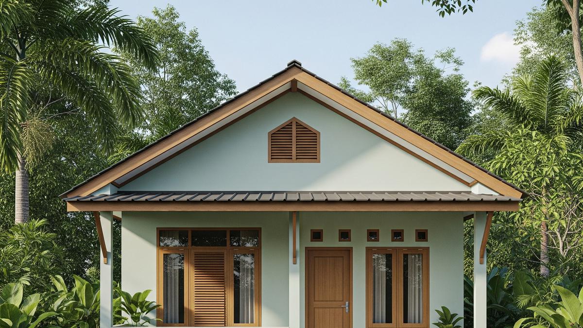 9 Desain Rumah Sederhana Pinggir Jalan, Padukan Estetika dan Kenyamanan