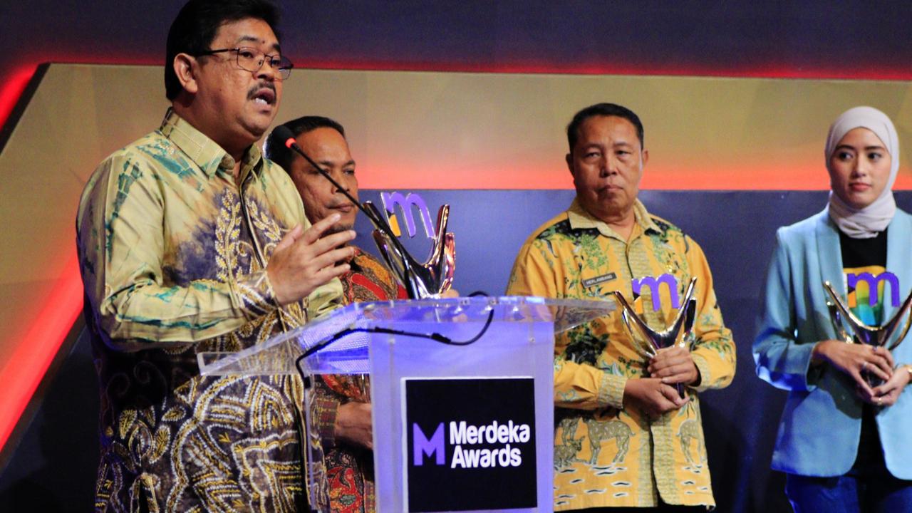 Pemprov Kalimantan Selatan Sabet Merdeka Awards 2024 Kategori Kolaborasi Berbasis Teknologi