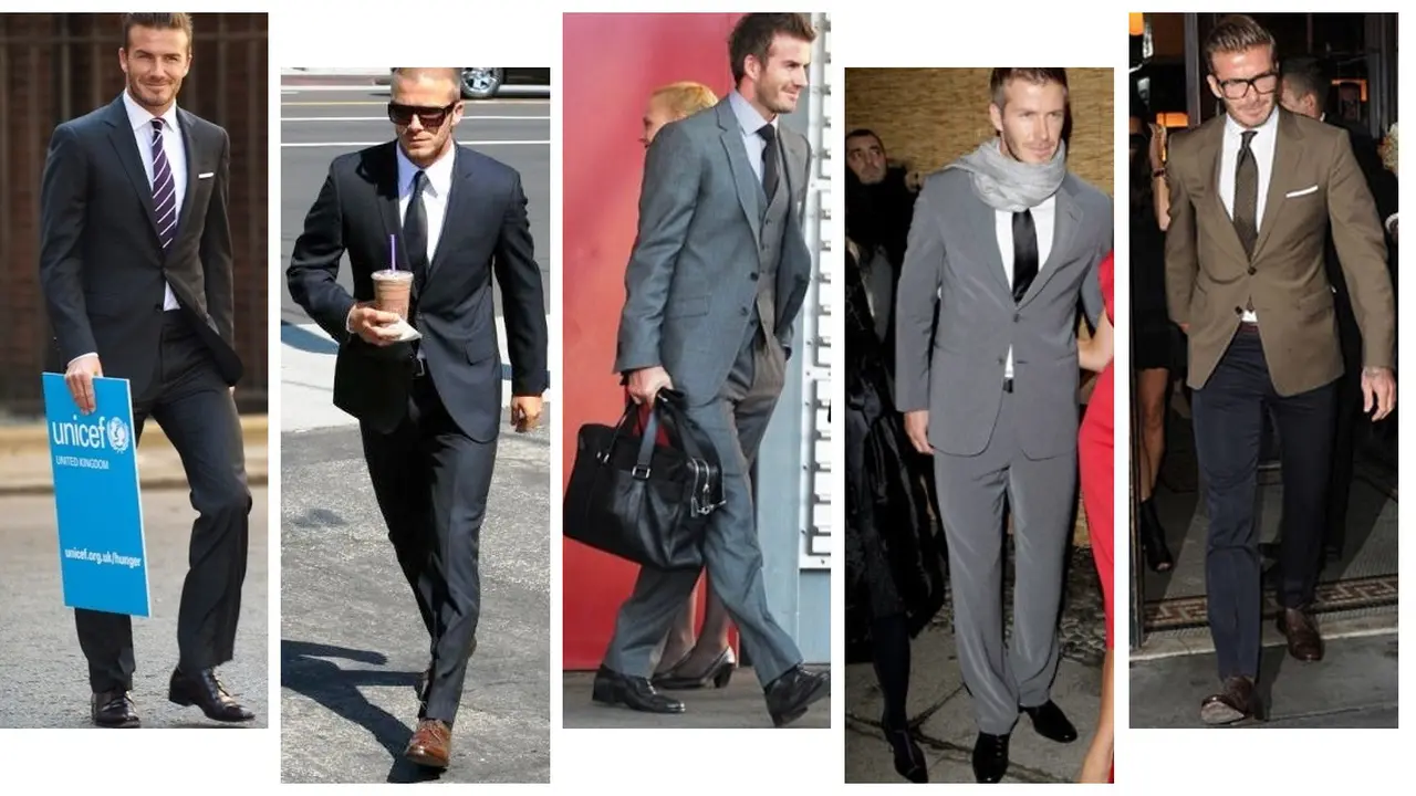 David Beckham Suit 0814 1