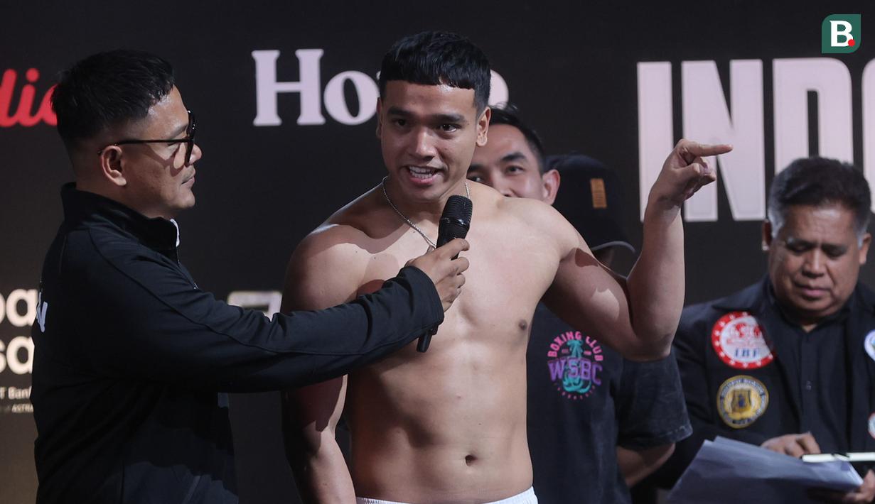 Fadly Faisal akan berhadapan dengan Youtuber Malaysia Aisar Khaled dalam  Byon Combat Showbiz Volume 4 di Tennis Indoor Senayan, Kompleks Gelora Bung Karno (GBK), Jakarta Pusat, pada Sabtu (30/11/2024). (Bola.com/M Iqbal Ichsan)