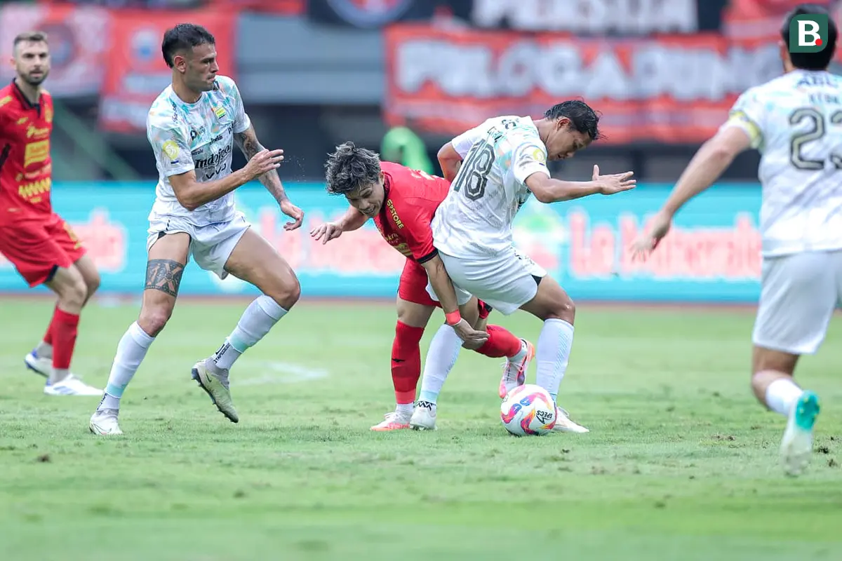 Foto: Duel Imbang Persija Vs Persib dalam Laga Super Big Match BRI Liga 1 2024/2025
