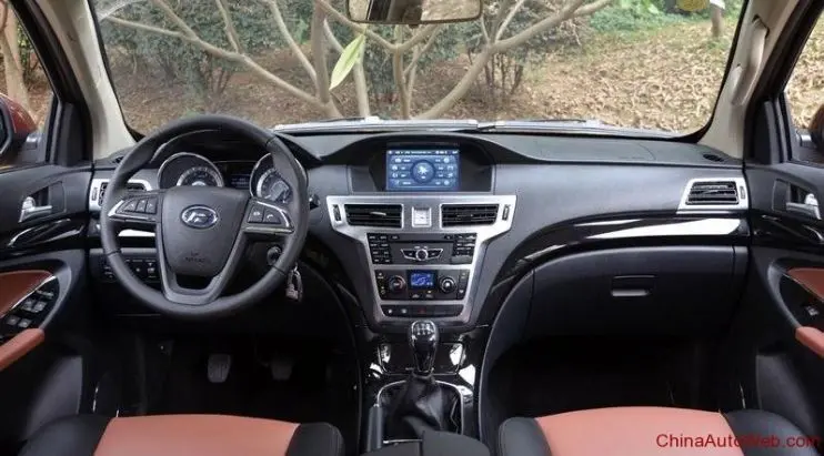 Panel dashboard Foday Landfort. (Chinaautoweb)