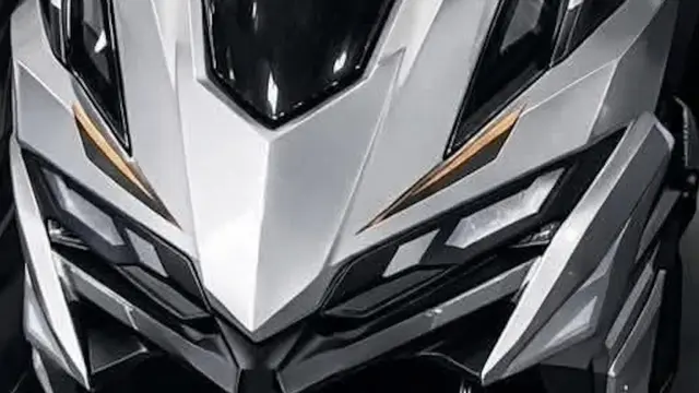 Ilustrasi tampak depan Honda Click 160