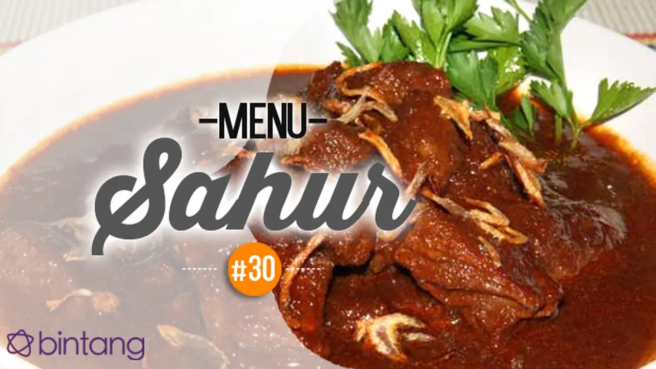 Resep Semur untuk Meriahkan Sahur di Penghujung Ramadan