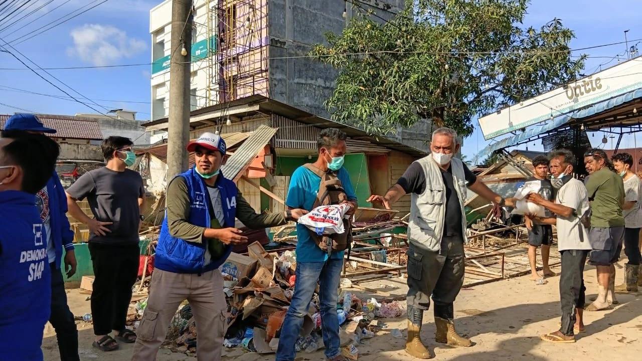 FOTO: Posko Demokrat Aceh Tamiang Perkuat Distribusi Bantuan Hingga Hari ke-12 Bencana
