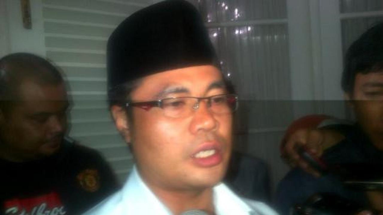 Ekspresi Aceng usai dipanggil Gubernur Jawa Barat