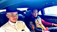 Penampakan Jokowi Bersama Ganjar Pranowo Usai Deklarasi Capres PDIP. (Istimewa)