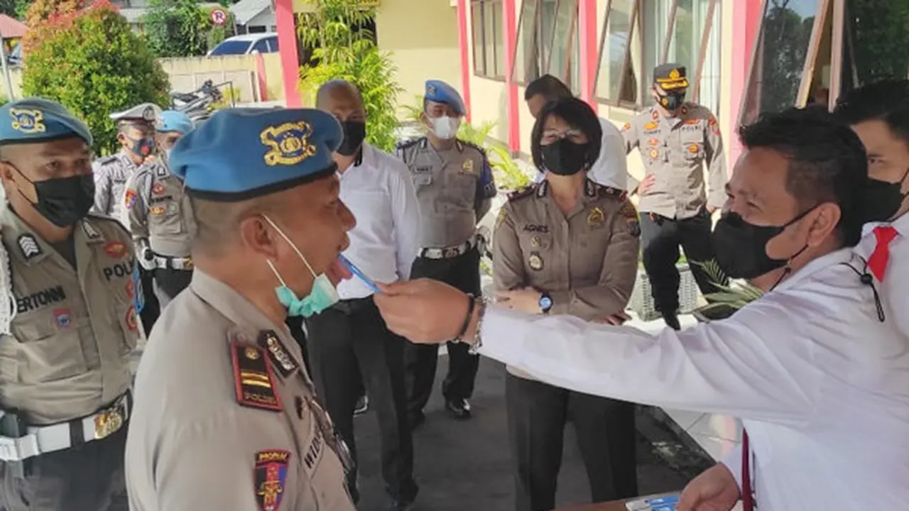 Tes narkoba sudah beberapa kali dilaksanakan di Polres Tomohon.
