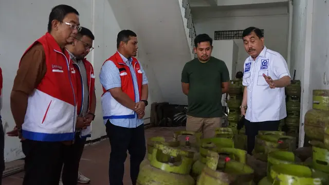Sidak Agen LPG
