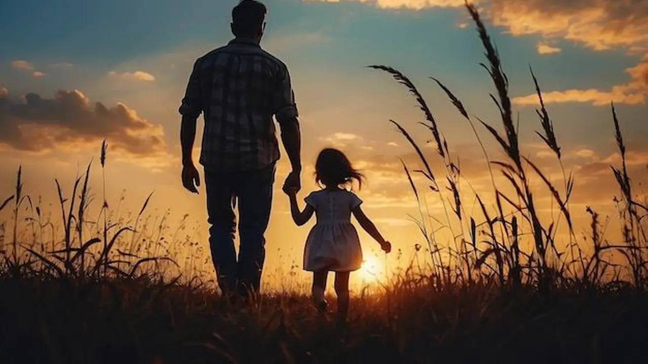 Ayah dan Anak. (foto: Pinterest/Freepik).