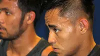 Petarung MMA ONE Championship asal Indonesia, Stefer Rahardian, menjalani sesi latihan di Bali MMA Club, Badung, Bali, Kamis (11/1/2018) siang. Stefer Rahardian melakoni persiapan keras guna menghadapi pertandingan pada ajang MMA One Championship, Sabtu (