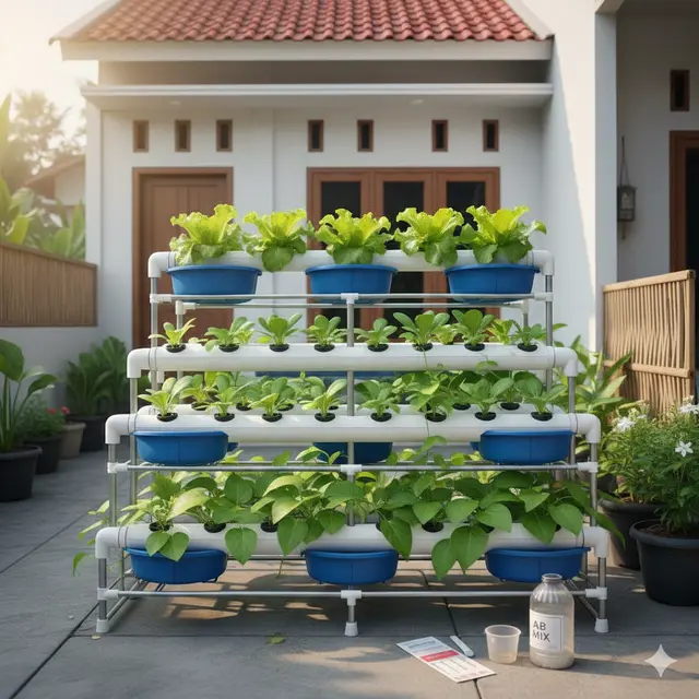 Model Kebun Sayur yang Bisa Tumpang Sari