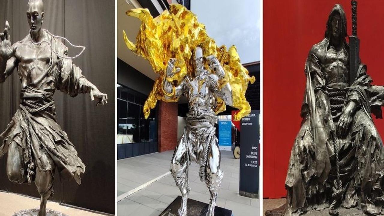 Tahukah Anda? Karya Jin Yong Terjual Ratusan Juta Kopi! Pameran Jin Yong "A Path To Glory" Hadirkan Patung Kontemporer di Jakarta