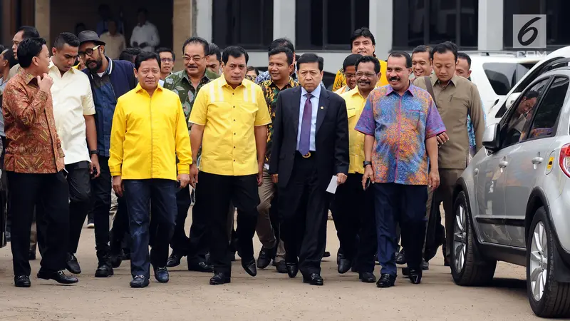 Setya Novanto Pimpin Rapat Pleno DPP Partai Golkar