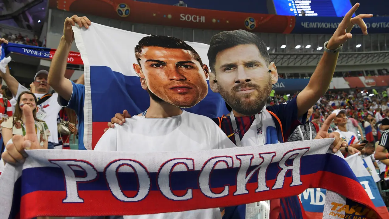 Messi dan Ronaldo di Laga Rusia Vs Kroasia
