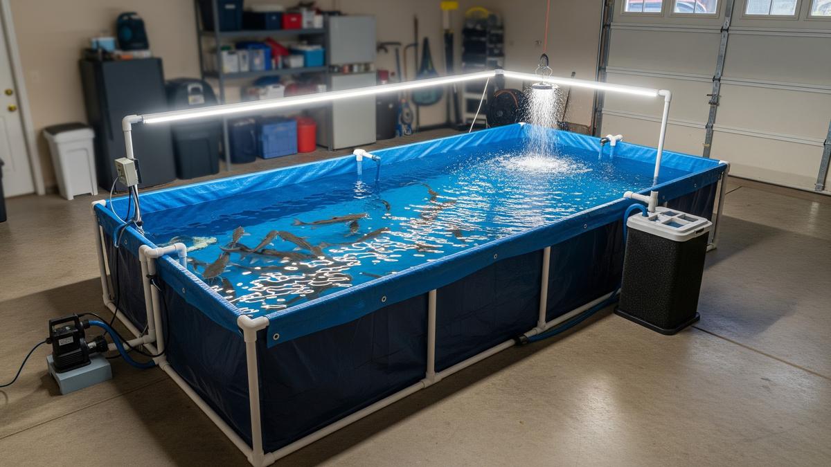 7 Ide Kolam Terpal Lele di Garasi, Solusi Budidaya Sukses Lahan Sempit