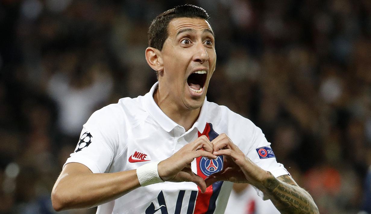 Rekan satu negara Messi, Angel Di Maria telah bergabung di Les Parisiens (julukan PSG) sejak 2015 silam dari Manchester United. Ia merupakan pemain spesialis umpan, tercatat 102 assist di semua pertandingannya bersama PSG. (Foto: AFP/