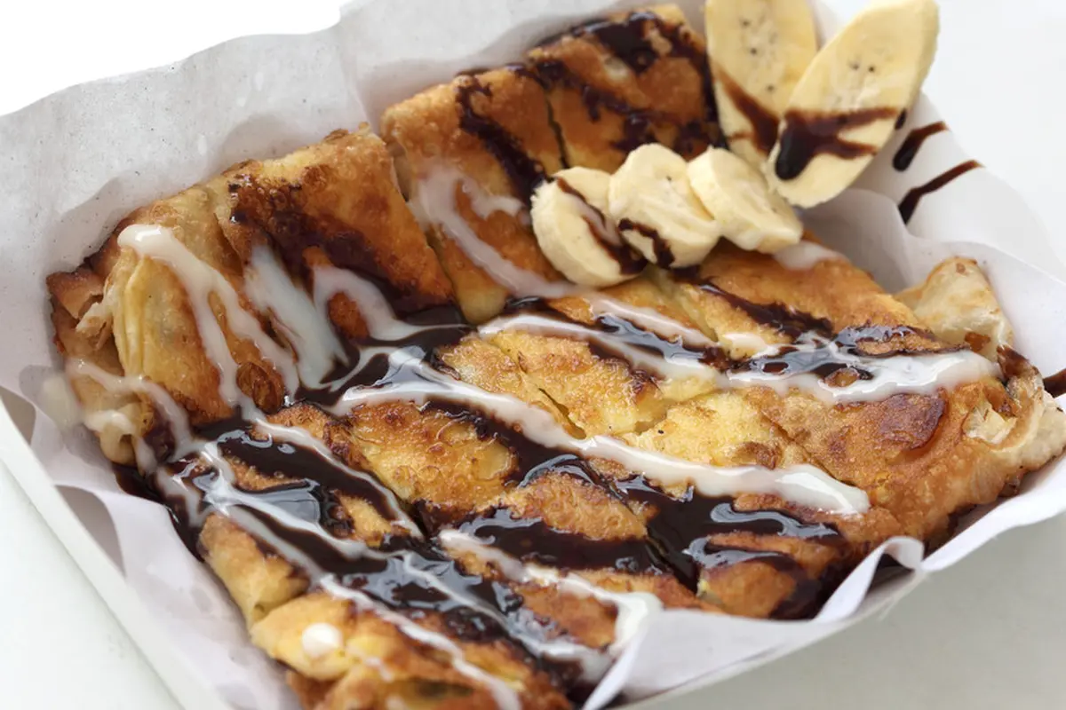banana pancake ala thailand