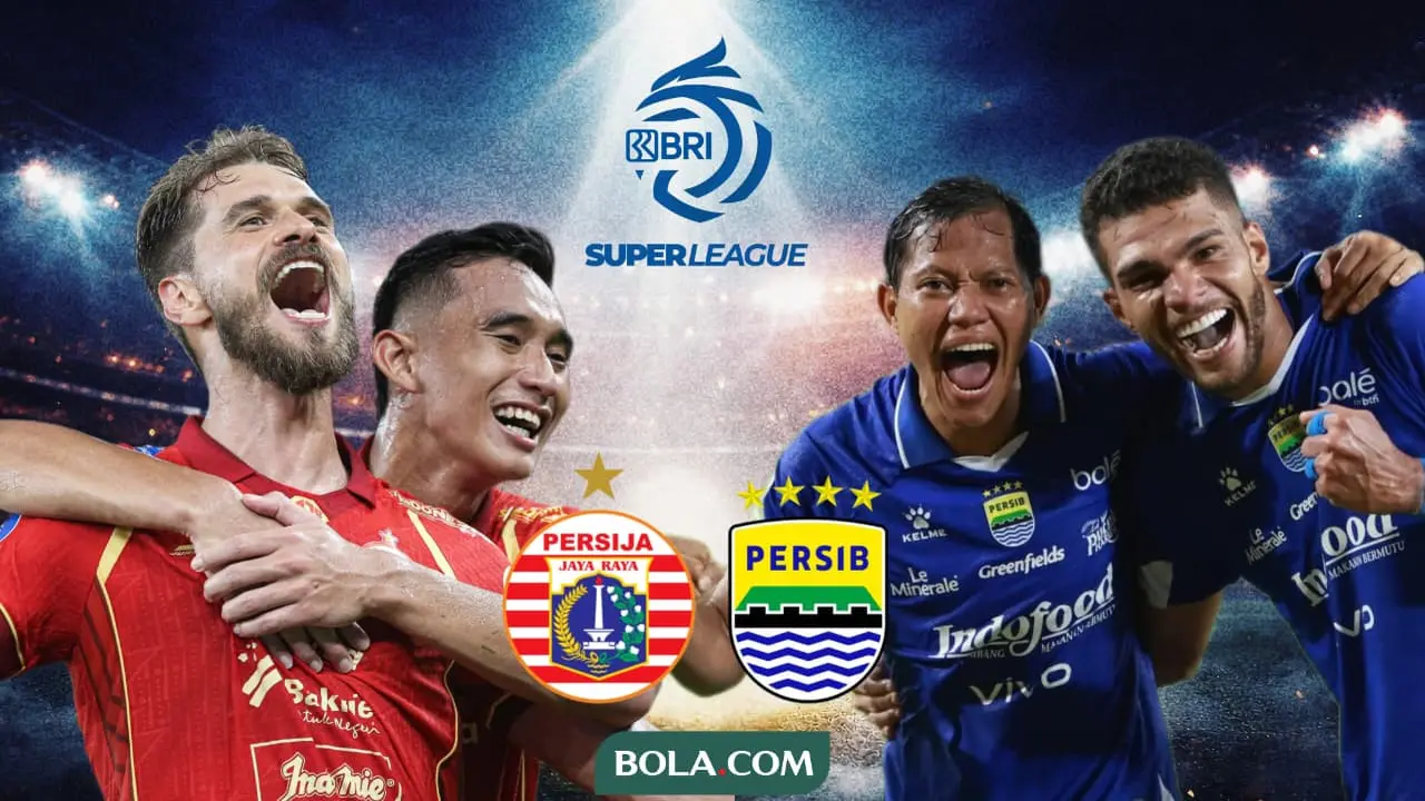 Persija Jakarta menghadapi Persib Bandung pada pekan ke-32 BRI Super League