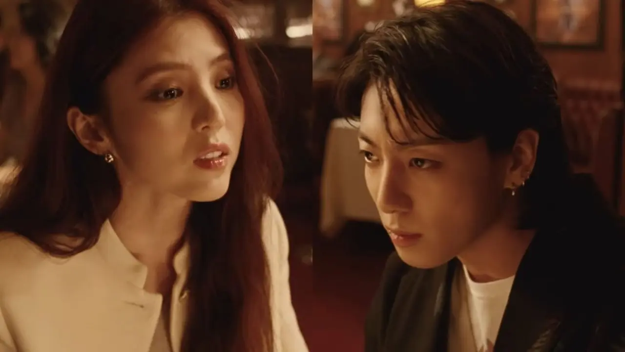Han So Hee dan Jungkook BTS